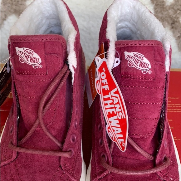 VANS SK8-Hi Mte Dry Rose/Marshmallow WMNS - Picture 9 of 16